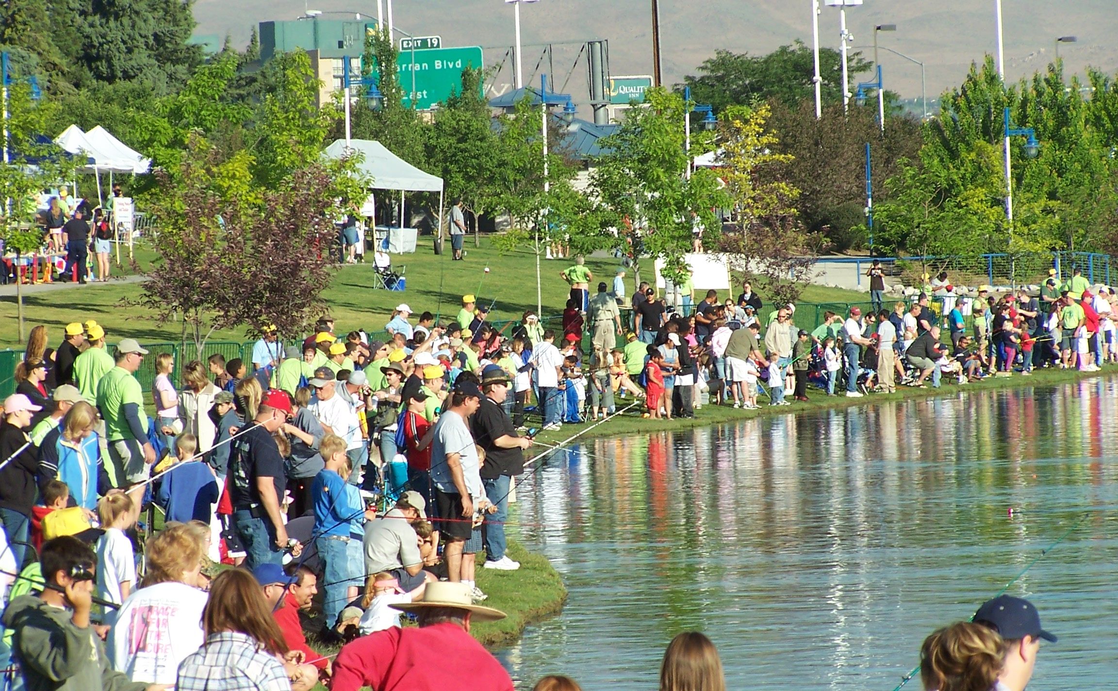 Free Fishing Day at the Sparks Marina